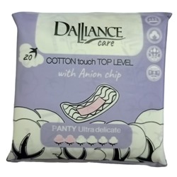 LILO Прокладки гигиенические ежедневные DALLIANCE Care COTTON touch PANTY Ultra delicate 20шт(Китай)