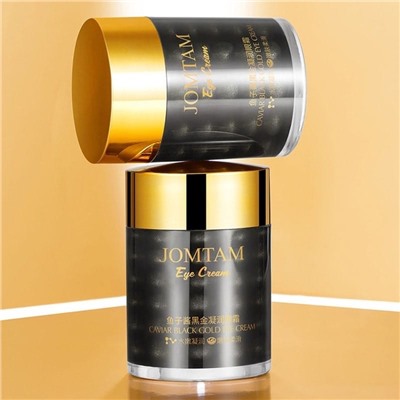 JOMTAM Крем для век антивозрастной с экстрактом икры от морщин Eye Cream Caviar Black Gold 60 г