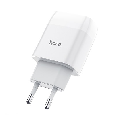 Адаптер Сетевой Hoco C72A USB 2,1A/10W (white)