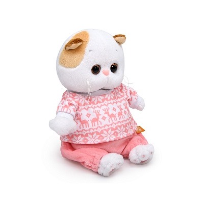 Мягкая игрушка BUDI BASA Ли-Ли BABY в зимней пижамке 20 см