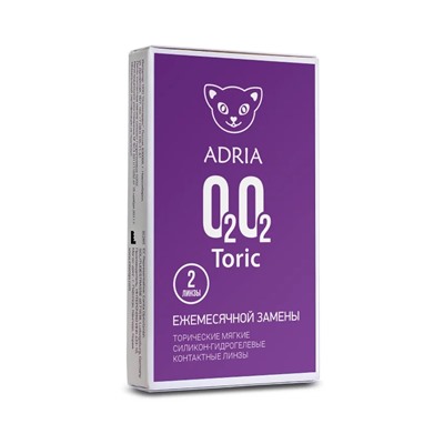 Adria O2O2 TORIC (2 pack)