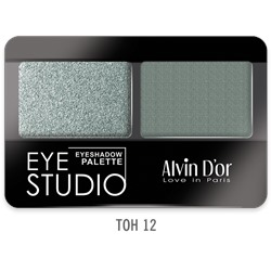 Alvin D`or AES-14 Тени для век  двойные EYE STUDIO  тон 12  5г