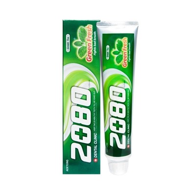 KeraSys Зубная паста / Dental Clinic 2080 Green Fresh, 120 г