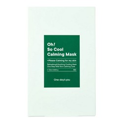 One-days you Успокаивающие тканевые маски / Oh! So Cool Calming Mask, 5 шт.