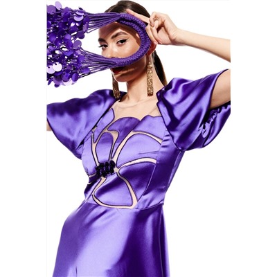 ELLETTO LIFE 1975 фиолетовый, Платье