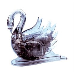3D Головоломка Лебедь черный