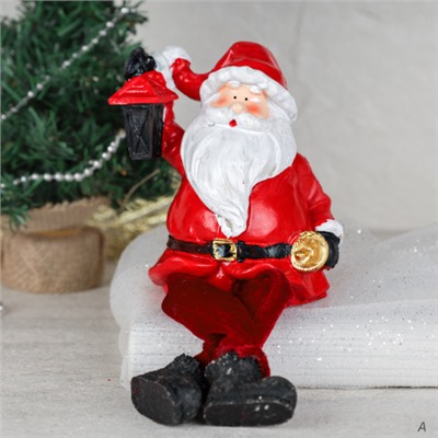 Фигурка Дед Мороз висячие ножки / CHR246 /уп 96/Новый год
