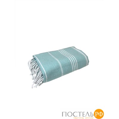 Полотенце Карвен SULTAN 90*170 1шт.с бахрамой хлопок Н 3280 v5, Aqua