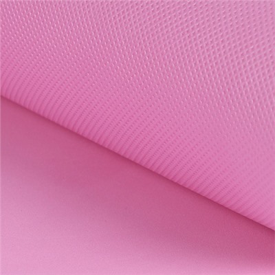 Коврик для йоги и фитнеса спортивный гимнастический EVA 6мм. 173х61х0,6 цвет: розовый / YM-EVA-6P / уп 24