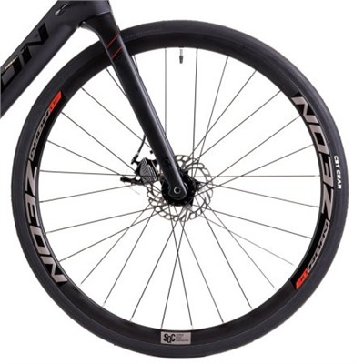 Велосипед шоссейный ZEON R5.5 510mm, SHIMANO 105, рама Carbon disc road T700 , цвет: black royal graphite.