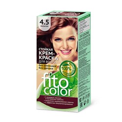 Стойкая крем-краска для волос серии "Fitocolor", тон 4.5 махагон 115мл
