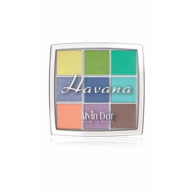 .Alvin D`or  AES-16 Тени для век Havana  9 colors 1