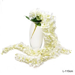 Цветок искусственный 110 см белые / A61 /уп 20/240/А
