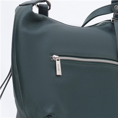 Женская кожаная сумка Richet 2817LN 353 Зеленый