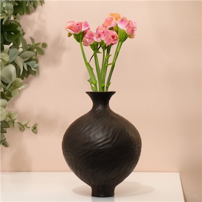 Декоративная ваза «Art», цвет черный