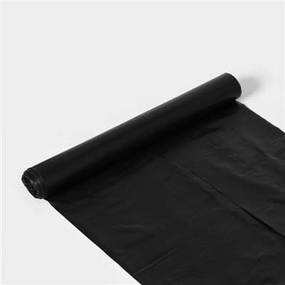 Мешки для мусора Доляна «Люкс», 180 л, 90×110 см, 40 мкм, ПВД, 10 шт, цвет чёрный, микс