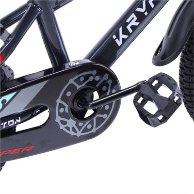 Велосипед 14" Krypton Super KS01BNM14 чёрный неоновый мерседес
