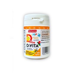 Витамин D3 OPTISANA D-VITAMIINI 10мг 200 таб