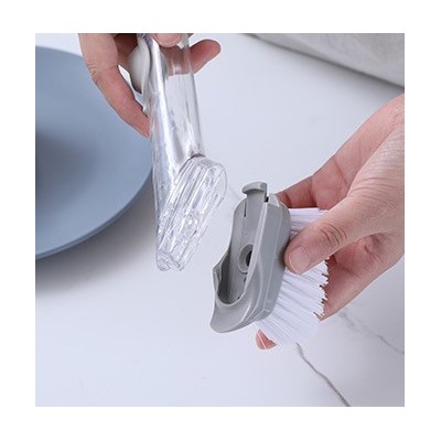 Автоматическая щетка для мытья посуды # C0HT1 # 1 ручка + 1 кисть + 3 губки.
