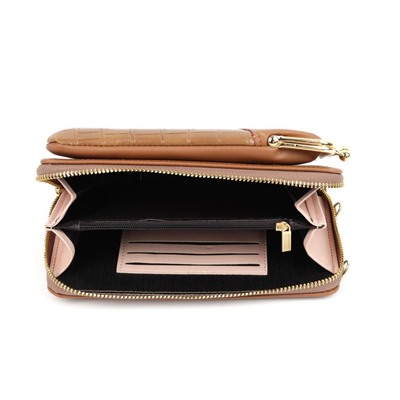 Женская сумка-кошелек В-001 Браун
