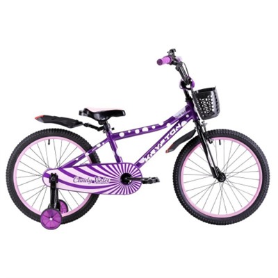 Велосипед 18" Krypton Candy Violet  KC02VP18 фиолетово-розовый