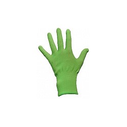 Перчатки зеленые без обливки