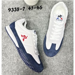 Мужские кроссовки 9338-7 бело-синие