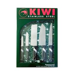 Набор кухонных ножей с пластиковой рукояткой от KIWI W5P kitchen knife set, Plastic handle, 5 pcs