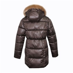 Пальто зимнее для девочки м-135-14 Dorima черный