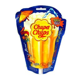 Леденец Chupa Chups Tropical Fizz 75гр