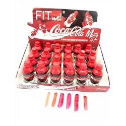 Блеск-тинт для губ Coca Cola Fit Me Matte Lip (в ассортименте)