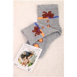 Носки детские для девочки серые