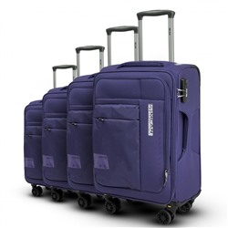 Комплект из 4-х чемоданов MIRONPAN  50127 Темно-синий