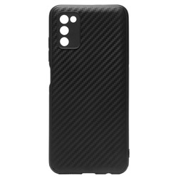 Чехол-накладка - SC263 с закрытой камерой для "Samsung SM-A022 Galaxy A02s" (002) (black)