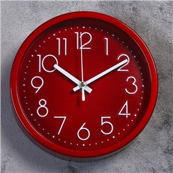 Часы настенные "Джойс", d-19 см, циферблат 17 см, дискретный ход