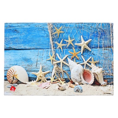 Коврик «Морские звёзды», 80×120 см