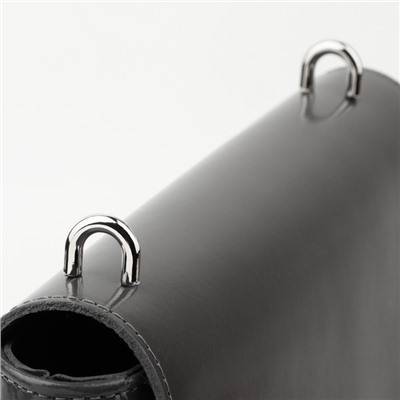 Крепления для ручек на сумку, металлические, 1,8 × 1,5 × 0,5 см, 2 шт, 4 винта, цвет серебряный