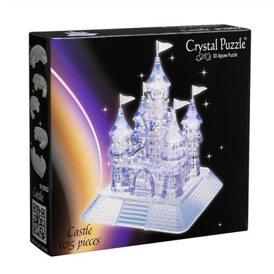 Crystal Puzzle Замок Deluxe, 3D-головоломка