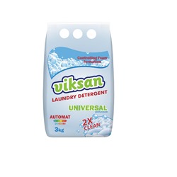 Стиральный порошок"VIKSAN" 2X CLEAN UNIVERSAL,3кг