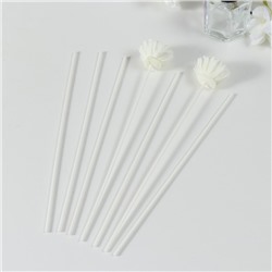 Палочки фибровые для аромадиффузора "Белоснежные цветы" набор 2 цветка + 5 палочек