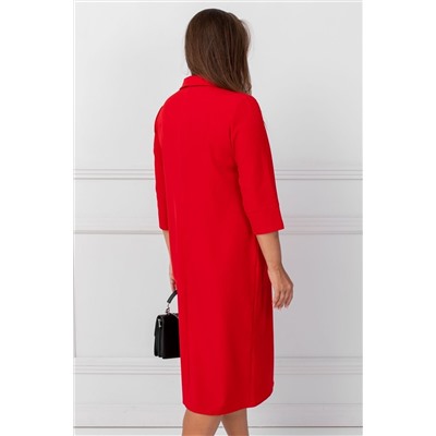 Платье МП-306 красный