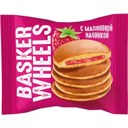«Basker Wheels», pancake с джемом с соком малины, 36 г