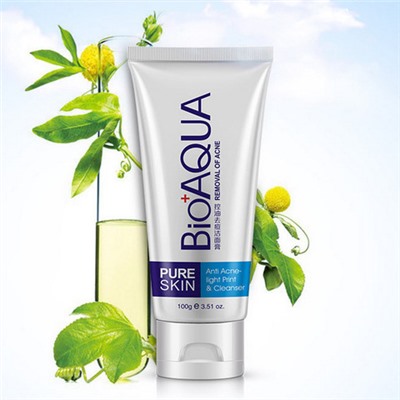 Пенка для умывания от акне BioAqua Pure Skin 100гр