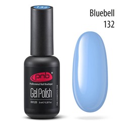 Гель-лак PNB 132 Bluebell голубой 8 мл