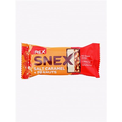 Батончик многослойный протеиновый Snex "Солёная карамель" в какао-глазури