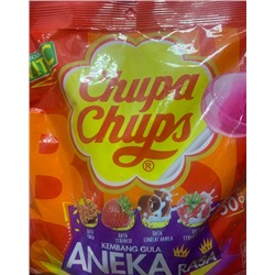 Леденцы Chupa Chups Lollipop Aneka Rasa vitamin C 600гр
