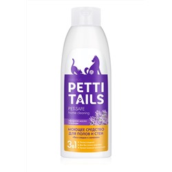 Моющее средство для полов и стен «Без следов и запахов» PETTI TAILS