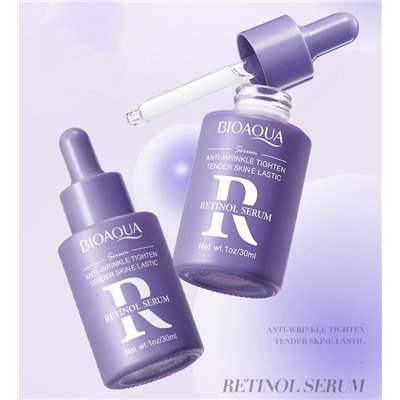 Антивозрастная сыворотка для лица с ретинолом и гиалуроновой кислотой Bioaqua Retinol Serum, 30 мл.