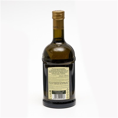 Масло оливковое нерафинированное высшего качества Colavita E.V. "Mediterranean", 1 л