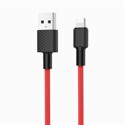 Кабель USB - Apple lightning Hoco X29 Superior  100см 2,4A  (black)